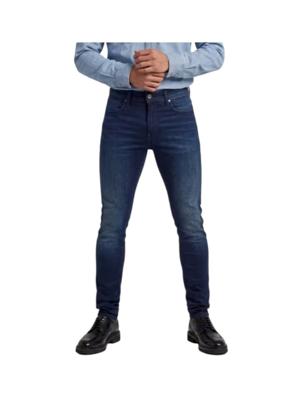G-Star Raw Revend Skinny Jeans Dark Blue 33x 32